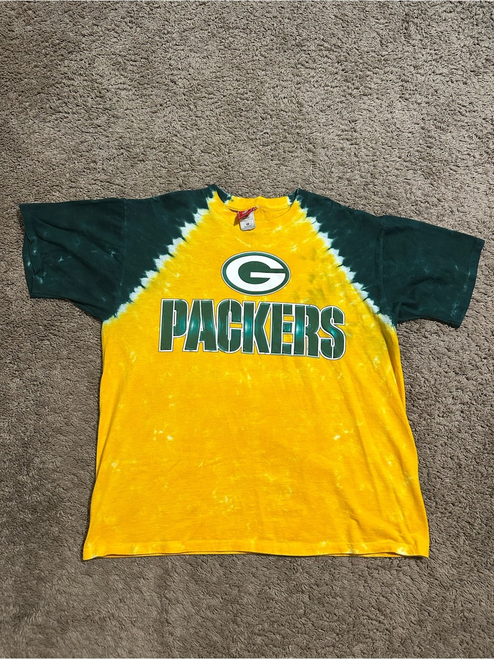 Vintage NFL Green Bay Packers “Ty dye” shirt 00s size XL